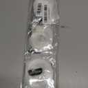 Olldag White Hair Extensions, Curly Wavy Synthetic Hairpieces Clip in Rainbow Neon Party Highlights, Colorful Hair Accessories for Girls Women 17 inch (White)