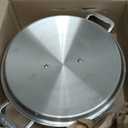 Made In Cookware | 10 Quart Stainless Steel Rondeau Pot w/Lid | 5 Ply Stainless Clad | Professional Cookware | Crafted in Italy | Induction Compatible