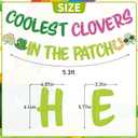 2 x St. Patrick's Day Decoration - The Cutest Clovers in the Patch Banner, St Patricks Day Classroom Decorations, March Bulletin Board Decorations