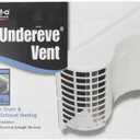 Deflect-O Undereave Vent 2-1/4 " H X 7 " W X 10-1/8 " L, 4-13/16 " White