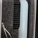 Cordless Hair Straightener Brush with Cool Air, 5-in-1 Portable Ionic Frizz-Free Straightening Brush, Rechargeable Touch Up On-the-Go Brush, MCH Fast Heating, LED Display, Anti-Scald for Women Travel