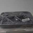 Termichy Baby Bottle Drying Rack: Large Vertical Bottle Dryer Rack Holder - Space Saving Standing Drying Rack for Baby Bottles and Pump Part Cleaning (Gray)