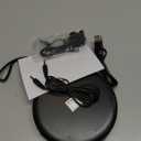 CD Player Portable with Speakers - Rechargeable Personal CD Player for Car and Home, Small Fabric Music Player with Backlit Display, Anti-Skip, AUX/USB Port - Ideal for Audiobooks & Gifts