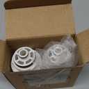 SINGSUO 2-Pack KDF Shower Head Filter Replacement Cartridge, Multi-Stage Showerhead Filter Refill Cartridge for Hard Water, Shower Head Cartridge to Remove Chlorine, Heavy Metals & Impurities