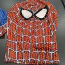 Spiderman Super Hero Costume Bodysuit  Thigh Web Cosplay Youth Boys Size 190 