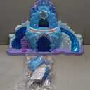 Fisher-Price Little People Toddler Toy Disney Frozen Elsas Ice Palace Musical Playset with Figures for Pretend Play Kids Ages 18+ Months, Medium