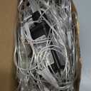 JMEXSUSS Net Lights Outdoor Mesh Lights, 200 LED 9.8ft x 6.6ft Christmas Net Light Outdoor Waterproof, Plug in Bush Light for Lawn Ceiling Hedge Garden Patio Christmas Tree Decor(Warm White)