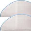 2 Pcs Heating Pad Cover Foam Filled Terry Cover Hydroculators Moist Hot Heat Pack for Cramps Muscle Soreness Dysmenorrhea Aches Relaxation Without Pockets (Neck Contour)