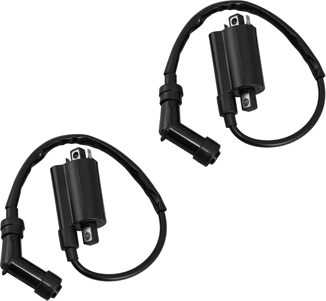 2PCS AM120732 Ignition Coil Replaces 21121-2083 21121-2064 21121-2092 | Compatible with Mule 3010 4010 2510 2500 KAF 620 650 FD590V FD620D FD501D GAS 285 320 425 445 455 F911