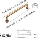 10 Pack 5 inch(128mm) Antique Brass Kitchen Cabinet Handles Cabinet Pulls Vintage Drawer Pulls Aged Gold Bronze Kitchen Cabinet Hardware Dresser Handles