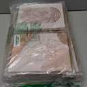 NIKICEE Large Framed Boho Canvas Wall Art, Mid Century Modern Room Decor, Minimalist Geometric Abstract Boho Bathroom wall art Canvas Prints Ready to Hang Bedroom decor, Set of 4 (12x16inch, orange)