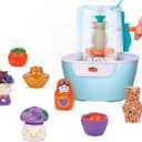 Make It Real: Mini Pottery Studio Deluxe Set - DIY All-in-1 Sculpting Craft Kit, All Skill Levels, Miniature Clay Projects, Kids Girls & Tweens Age 8+