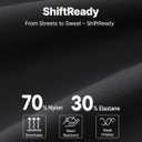 G4Free ShiftReady Women's Wide Leg Dress Yoga Pants with Pockets Dressy Casual Slacks High Waist Work Trousers (Black, M)
