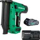 Metabo HPT 18V MultiVolt Compact Cordless Brad Nailer Kit, 18 Gauge Nailer with Power Tool 2.0Ah Lithium Ion Battery, Drives 5/8" to 2" Brad Nails, 700 per Charge, NT1850DG