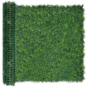 Artificial Ivy Privacy Fence Screen:40"x 120" (34 SQFT) 4-Layer Leaf UV-Anti Faux Greenery Boxwood Backdrop Ivy Vine Leaf Fence Panels for Outdoor, Indoor, Garden,Backyard and Decor