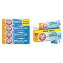 Arm & Hammer Peroxicare Toothpaste 4-Pack, ARM & HAMMER Toothpaste Plus TheraBreath Breath Fresheners 2-Pack