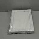 [2-Pack] Kids Art Frames, 8.5x11 Front Opening Kids Artwork Frames Changeable, White Artwork Display Storage Frame for Wall, Holds 50 Pcs, for 3D Picture, Crafts, Hanging Art, Portfolio