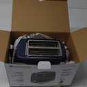 West Bend Toaster 2-Slice Extra-Wide and Deep Slots with 3 Functions and 7 Shade Settings Manual Toast Lift Lever Auto Shut-Off and Removable Crumb Tray, 750-Watts, Black