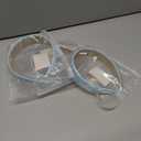 3 x Light Blue Headband for Women 2 inch Wide Thick Blue Head Bands for Women's Hair Non Slip Fashion Womens Headband Satin Cute Light Blue Headbands for Girls