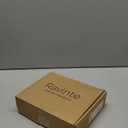 Ravinte 60 Pack (30 Pairs) 1/2" Overlay (Variable) Cabinet Hinges, Self-Closing Semi-Concealed Face Mount, Matte Black Decorative Hardware with Door Bumpers for Kitchen & Cupboard Doors