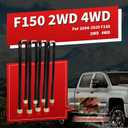 3.5'' Front + 3'' Rear Leveling Lift Kit for 2004-2020 Ford F150, Leveling Lift Blocks Kit with Extended Square U-Bolts for Ford F150
