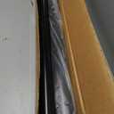 QLLY 32 inch Adjustable Tall Metal Desk Legs, Office Table Furniture Leg Set, Set of 4 (Black)