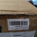 Majhoiw Rectangle Black Crystal Chandeliers for Dining Room, Modern 4-Light Kitchen Island Light Fixture Over Table, 33" Linear Hanging Pendant Lighting for Pool Table Entryway Foyer Hallway