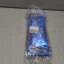 300 Pack 3 Sizes Colorful Resealable Plastic Bags for Food Storage, Zipper Bags with Clear Front Window, Packaging Pouch for Small Business (Blue & Orange, 2.9x4.7 inch, 4.1x5.9 inch, 4.7x7.9 inch)