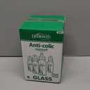 Dr. Brown's AntiColic Options+ Narrow Glass Baby Bottle with Level 1 Slow Flow Nipple, BPAFree, 8 oz/250 mL, 0m+, 4Pack