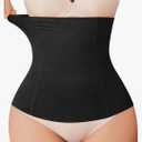 Nebility Women's' Waist Trainer Tummy Control Waist Cincher Slim Body Shaper L