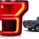 LED Tail Lights Compatible with 2018-2020 Ford F150 XLT/LARIAT/KING RANCH/PLATINUM/LIMITED Rear Taillight Assembly OE: FO2801265 JL3Z13404H Right Passenger Side & Blind Spot