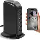 Wireless USB Charger Camera with Motion Detection, WiFi Nanny Cam for Pet & Home Security  Phone App & USB Charging