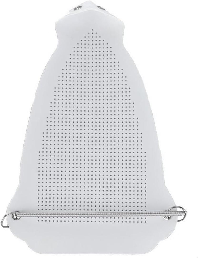 Ironing Shoe Cover, 1pcs Protective Ironing Pad White Anti-Scorching Base for Electric Iron Protect Clothes Prevents Burn Sticking