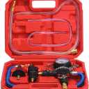 Yonligonju Vacuum Type Coolant Filling Tool Kit, Automotive Radiator Purge and Antifreeze Refill Tool Housing Hose with Adapter for Most Cars, Vans, SUVs and Trucks
