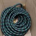 100ft Flexible Garden Hose, Lightweight Water Hose, NON-EXPANDABLE Garden Hose with 10 Function Sprayer Nozzle, Kink-Free Triple-Layer Composite Watering Hose for Yard, Lawn, Outdoor and Car Washing