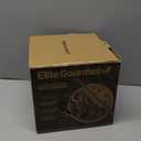 Elite Gourmet ERC006SS 6-Cup Electric Rice Cooker with Stainless Steel Inner Pot, Makes Soups, Stews, Porridges, Grains and Cereals, 6 cup (3 cups uncooked), Black