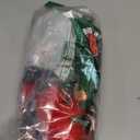 Hnyenmcko Toddler Baby Girl Christmas Satin Pajamas Fuzzy Trim Long Sleeve Santa/Bow Print Button Shirt Pants Kids Pjs Set (5-6 Years, Polyester-green Bow)