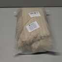 Women's 4 in1 Faux Fur Hooded Beanie Hat Scarf Gloves Set Thick Bear Ear Beanies Cap Soft Knit Hats (XL)