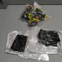 24 Pcs Mini Tape Screwdriver Keychain Set Valentine's Day Men Gifts Bulk Employee Appreciation Gift Bulk Multitool Pen Card for Adult Tool Party (Yellow,Black)