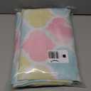 Ronaldecor Kids Full Blackout Curtains 63 Inches Long for Juvenile Bedroom Multi-Color Moroccan Geo Window Curtain Panels Thermal Insulated Room Darkening Grommet Top Drapes, 52x63, Pink 2 Panels