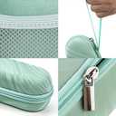 TOCCOOL Electric Toothbrush Case, Carrier Bag for Travelling, Portable Toothbrush Carrying Case Holder Compatible with AquaSonic, Sumkyle, Oral-B iO Series, Philips Sonicare. (Green)