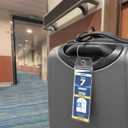 Cruise On Celebrity Cruise Luggage Tag Holder (4 Pack)  Fits All Celebrity Ships & Tags, Clear Travel Essentials for 2026-2027, Durable Waterproof Cruise Ship Accessories