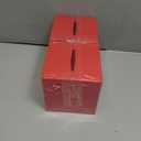Tissue Box Cover, Red - Pack of 2