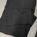 FREE SOLDIER Men's Waterproof Snow Insulated Pants Winter Skiing Snowboarding Pants with Zipper Pockets (Large(38-40)/32L, Black)