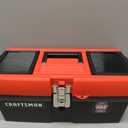 CRAFTSMAN Tool Box, Lockable, 16 in., Red/Black (CMST16901)