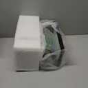 Fish Tank, 2.4 Gallon Fish Aquarium, Fish Tank Starter kit with Smart Humidifier, Temperature Display, 7-Color Lighting, 3 in 1 Quiet Pump with Filteration & Oxygenation & Circulation (Black)