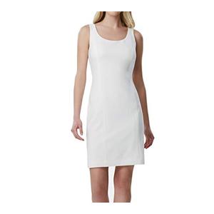 WIHOLL Asl Scoop Neck Sleeveless Dress Ivory, M