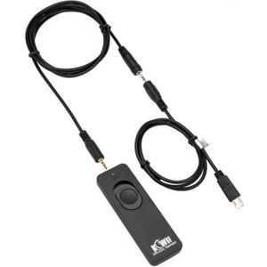 Kiwifotos Remote Control Shutter Release Cord for Sony A6000 A6100 A6600 A6500 A6400 A6300 A7IV A7III A7II A7 A7R V IV A7R III II A7S III II A1 II A9 II III ZV-1 RX100 VII VI VA V III RX10 IV & More