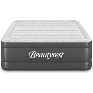Beautyrest EverFirm Deluxe 24" Queen Air Mattress Dual Pump Firm All Night
Adjustable Comfort, Soft/Medium/Firm Settings, Textuted Cooling Sleep Surface, Supports up to 750 lbs