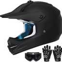 ROOZO Youth Dirt Bike Helmet DOT Certified - Full Face Motorcycle Helmet for Off-Road, ATV, Street Riding